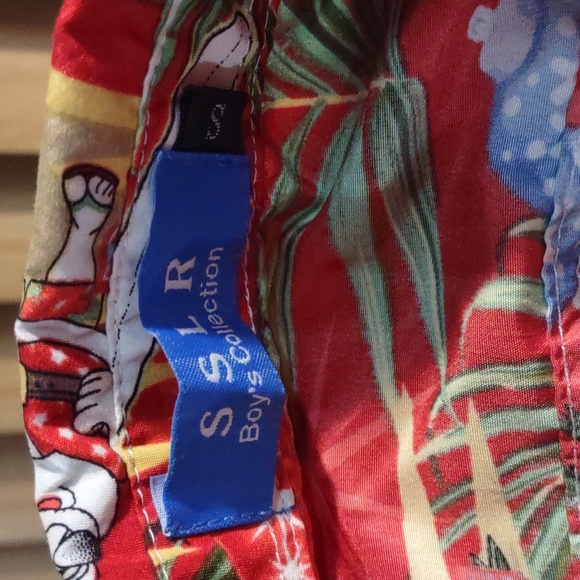 SSLR Boys Collection Size S. Surfin' Santa with Snowman.. - Picture 2 of 3